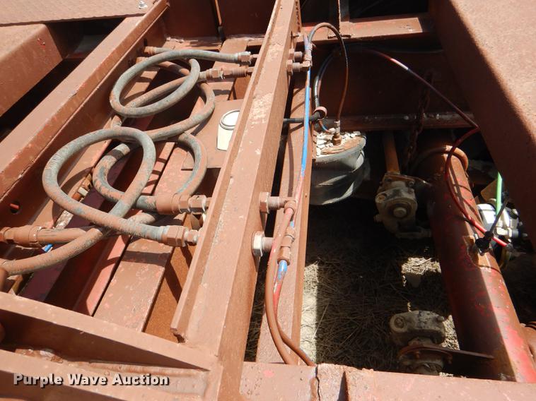 image for item DG1101 1995 Talbert T3DW-80K-HR6-T1 lowboy equipment trailer