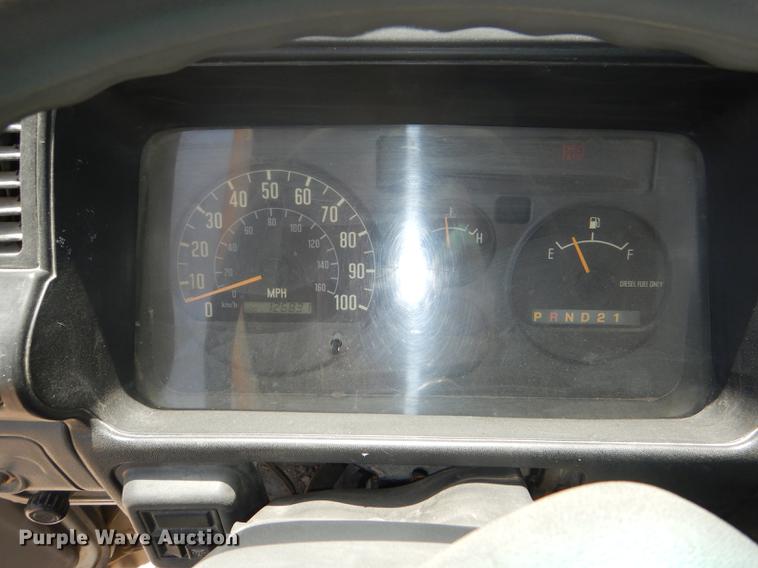 image for item DG1125 2003 GMC W5500 TrucKat flatbed truck