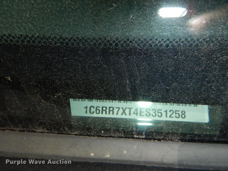 image for item DG1157 2014 Dodge Ram 1500 Crew Cab pickup truck