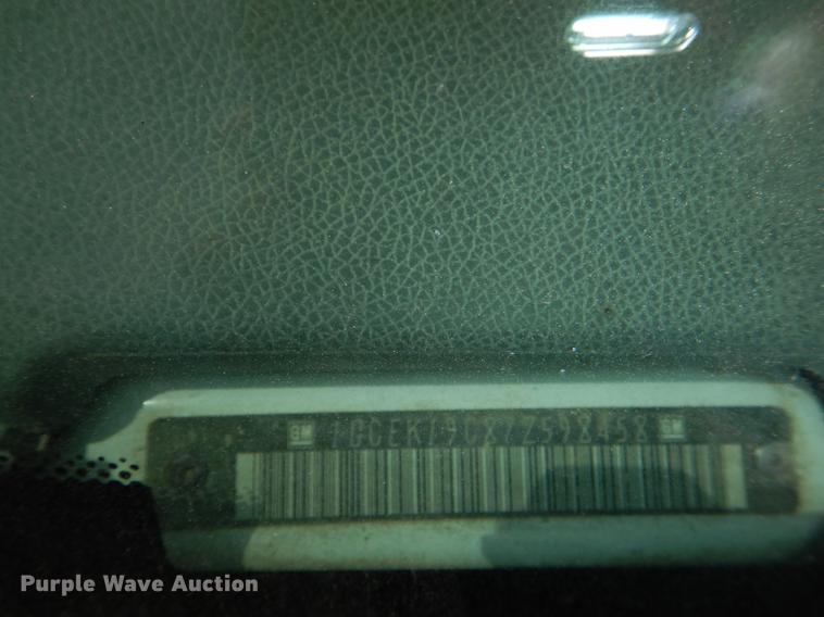 image for item DG1158 2007 Chevrolet Silverado 1500 Ext. Cab pickup truck