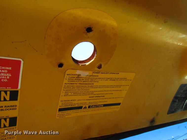 image for item DG1201 1984 Chevrolet C60 dump truck