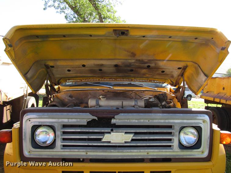 image for item DG1201 1984 Chevrolet C60 dump truck