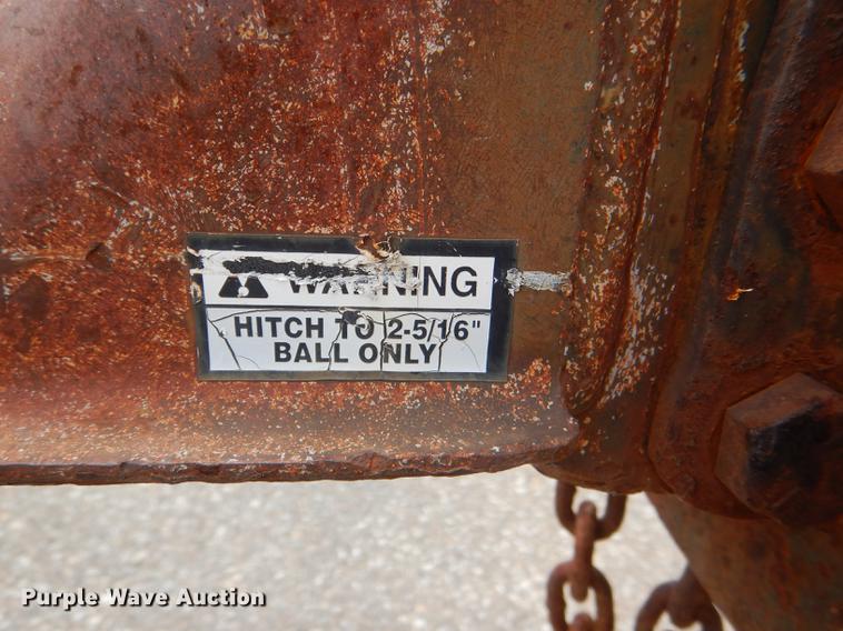 image for item DG4762 2000 Circle D 25BHFB equipment trailer