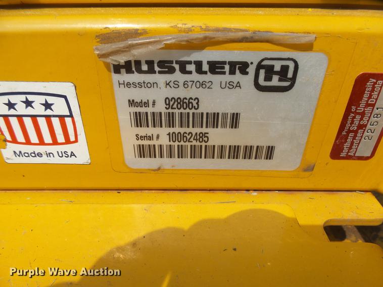 image for item DX9185 2010 Hustler Hustler Z ZTR lawn mower