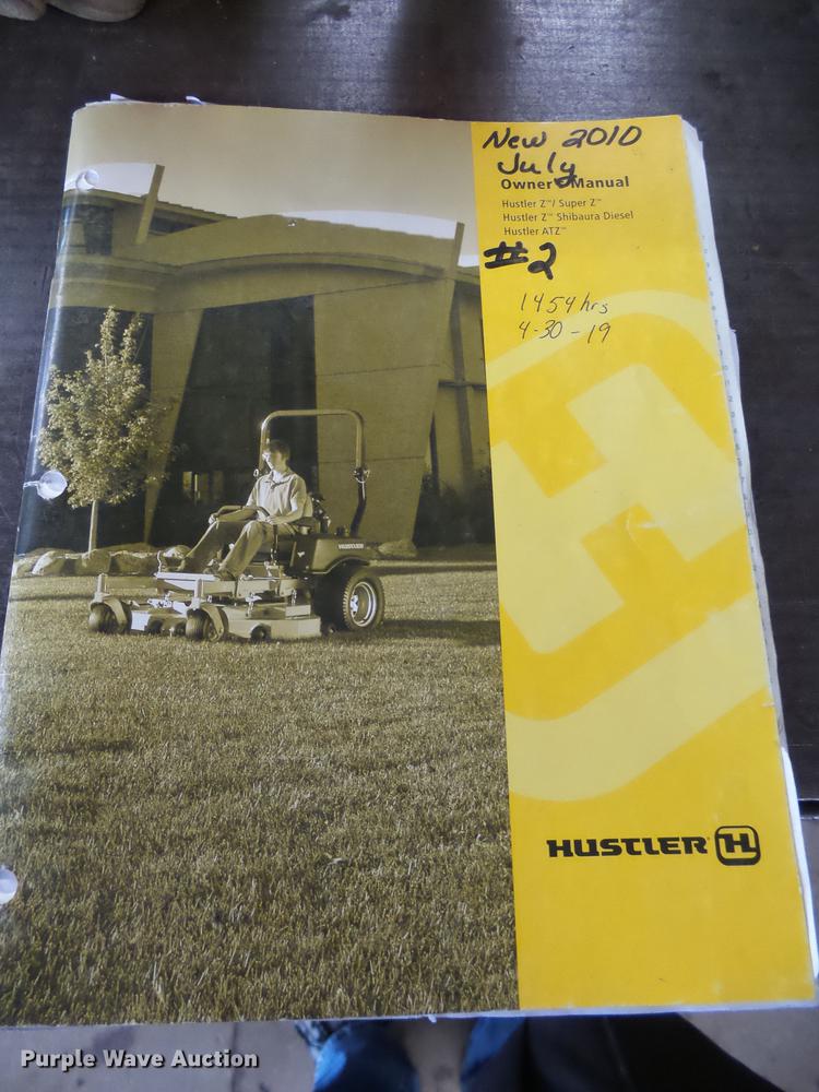 image for item DX9185 2010 Hustler Hustler Z ZTR lawn mower