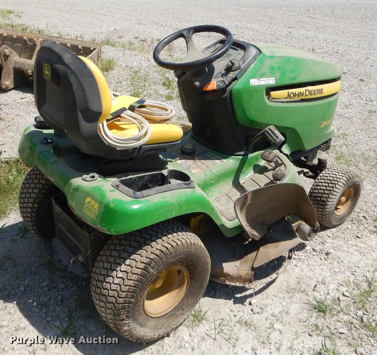 image for item ED9290 John Deere X300 lawn mower