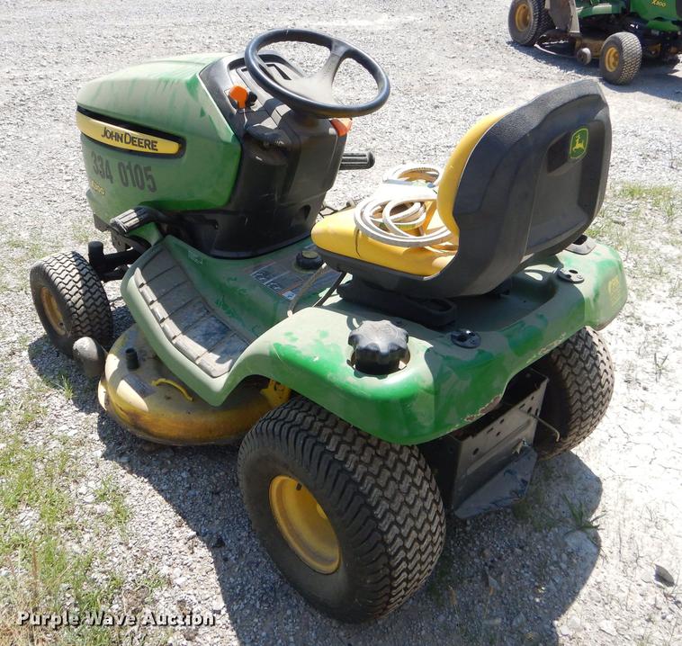 image for item ED9290 John Deere X300 lawn mower