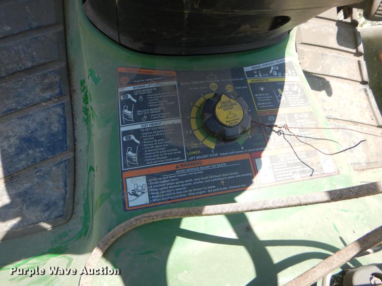 image for item ED9290 John Deere X300 lawn mower