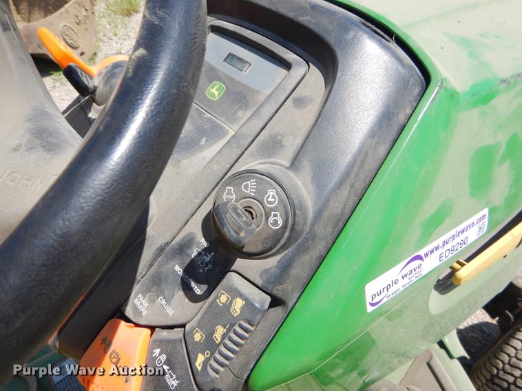 image for item ED9290 John Deere X300 lawn mower