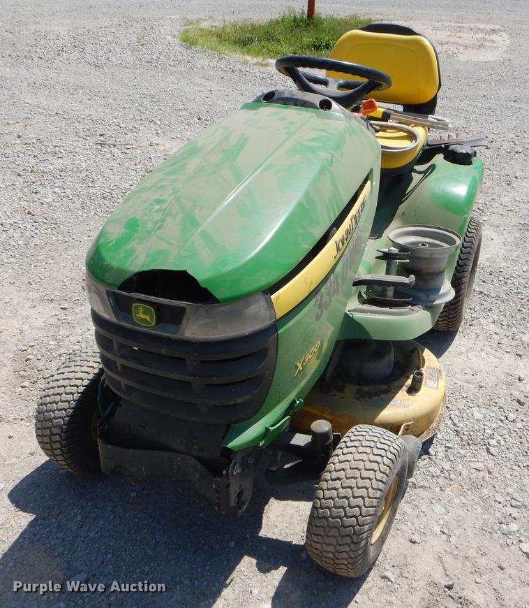 image for item ED9291 John Deere X300 lawn mower