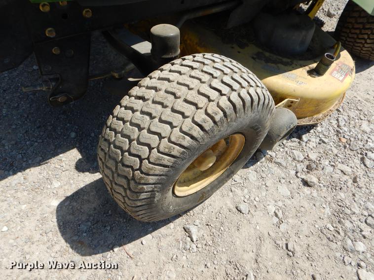 image for item ED9291 John Deere X300 lawn mower