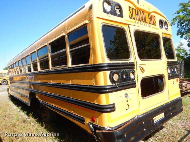 image for item ED9302 2002 GMC B7 Blue Bird school bus