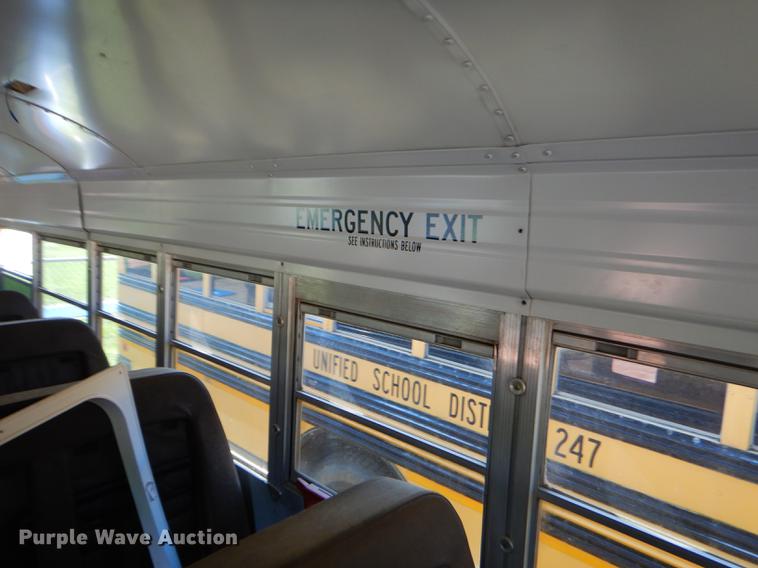 image for item ED9302 2002 GMC B7 Blue Bird school bus