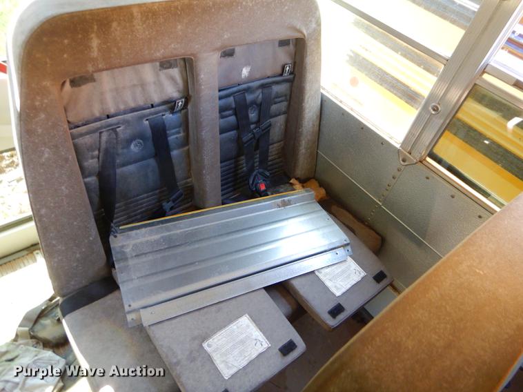 image for item ED9302 2002 GMC B7 Blue Bird school bus