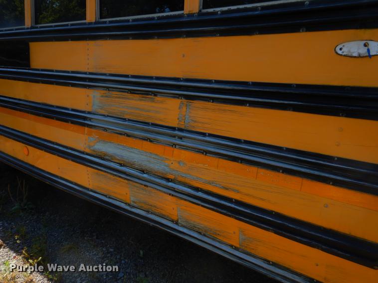 image for item ED9302 2002 GMC B7 Blue Bird school bus