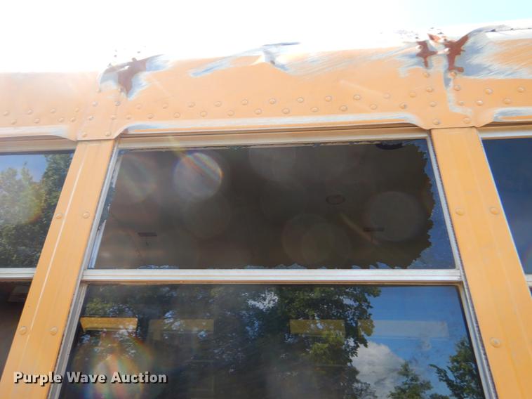 image for item ED9302 2002 GMC B7 Blue Bird school bus