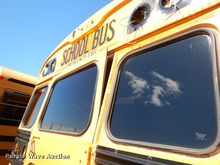 image for item ED9302 2002 GMC B7 Blue Bird school bus