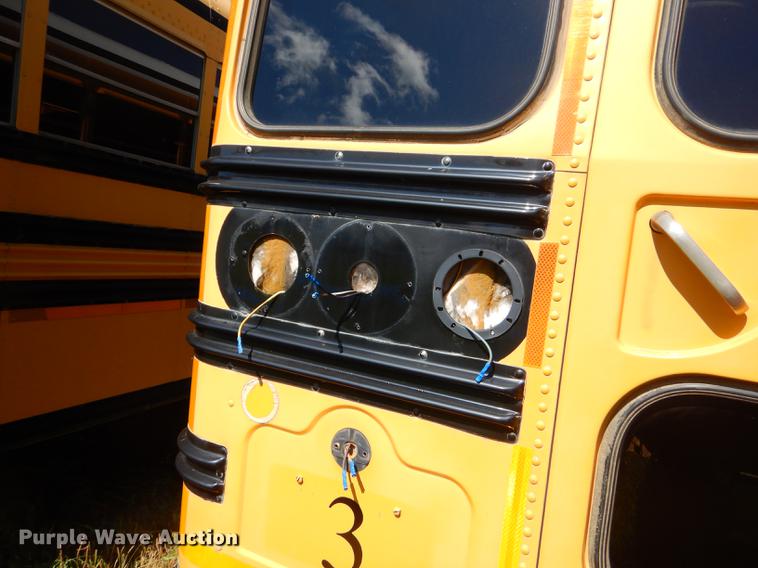 image for item ED9302 2002 GMC B7 Blue Bird school bus