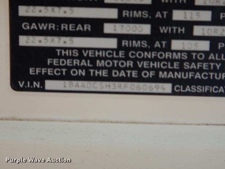 image for item ED9303 1994 Blue Bird TC2000 school bus