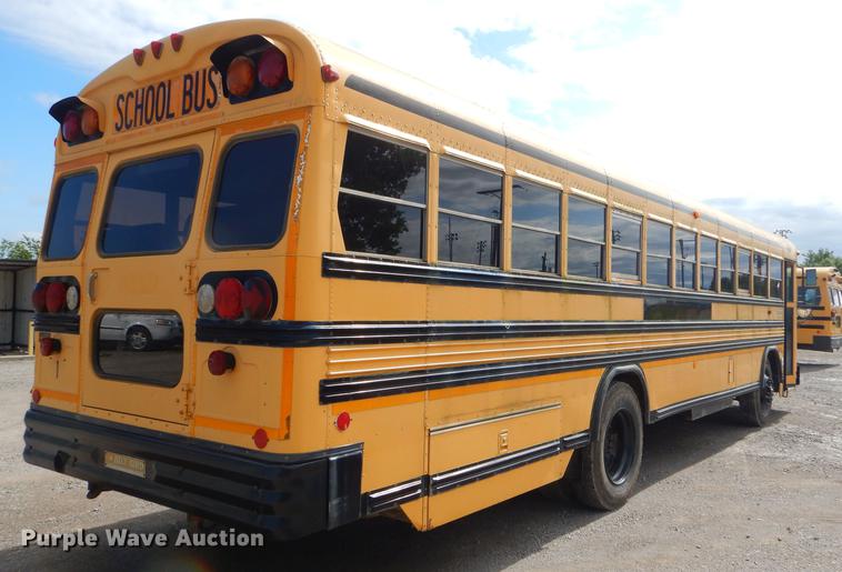 image for item ED9304 1995 Blue Bird TC2000 school bus