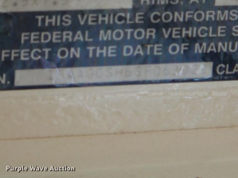 image for item ED9304 1995 Blue Bird TC2000 school bus