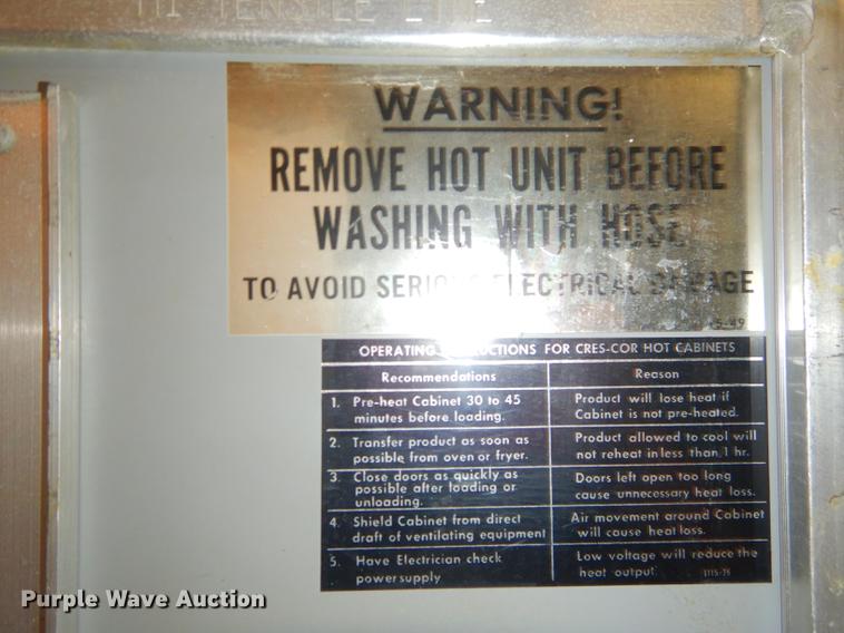 image for item ED9307 Cres-Cor warmer