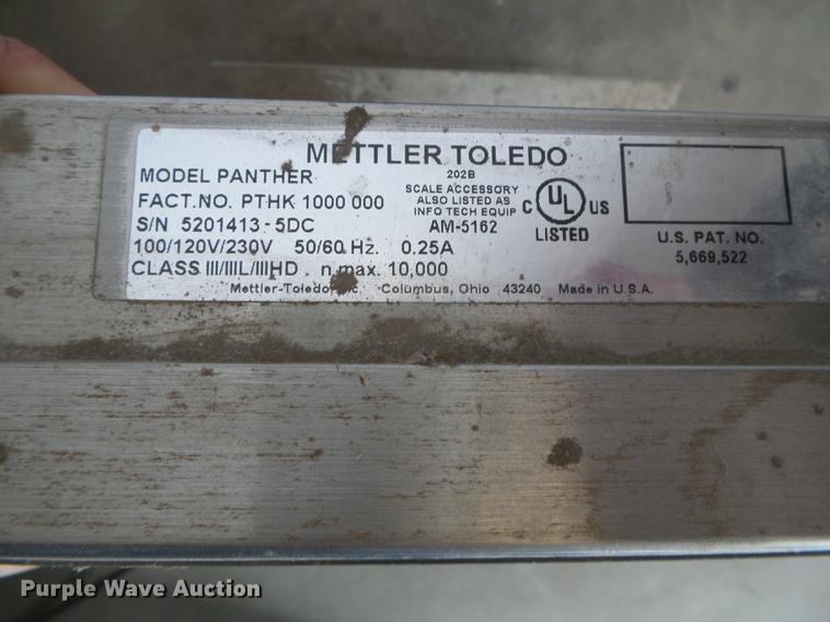 image for item EQ9095 Mettler Toledo Panther Plus scales