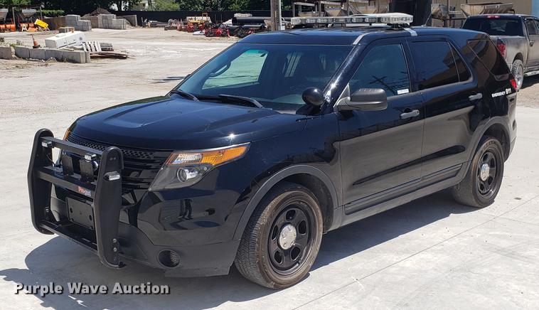 image for item EU9803 2013 Ford Explorer Police Interceptor SUV