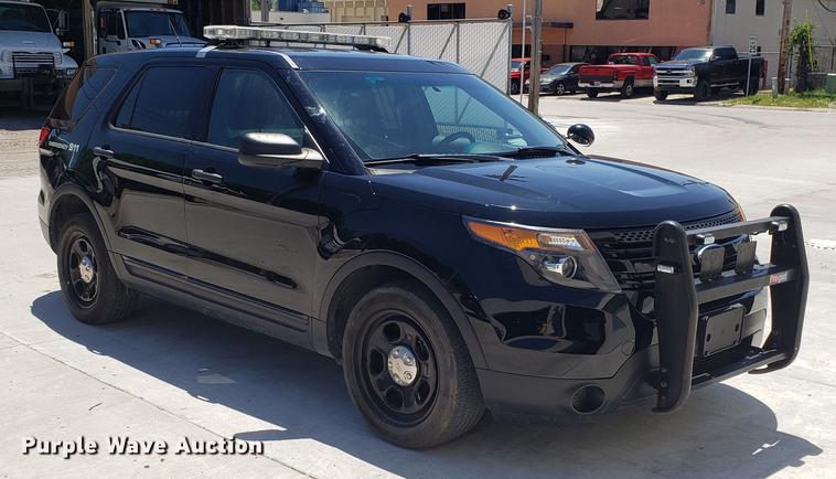 image for item EU9803 2013 Ford Explorer Police Interceptor SUV