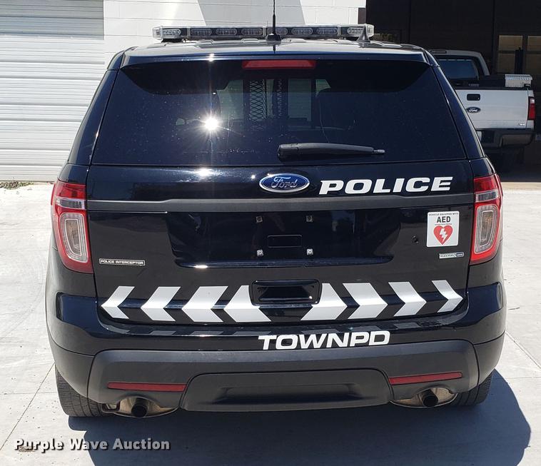 image for item EU9803 2013 Ford Explorer Police Interceptor SUV
