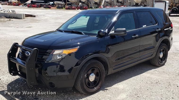 image for item EU9805 2014 Ford Explorer Police Interceptor SUV