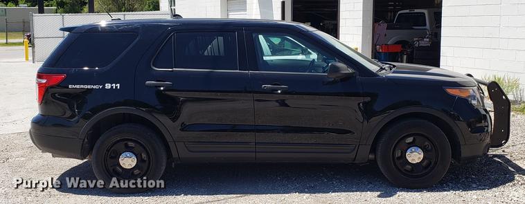 image for item EU9805 2014 Ford Explorer Police Interceptor SUV