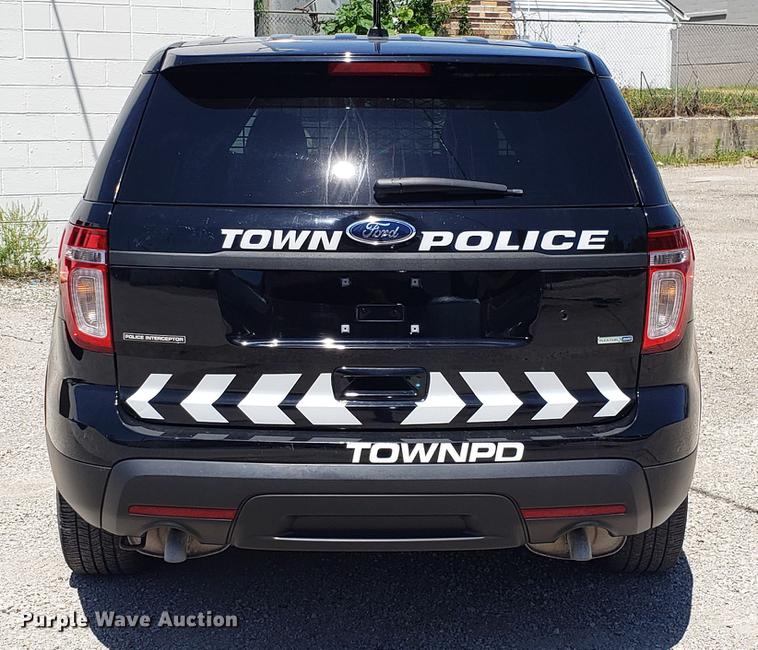 image for item EU9805 2014 Ford Explorer Police Interceptor SUV