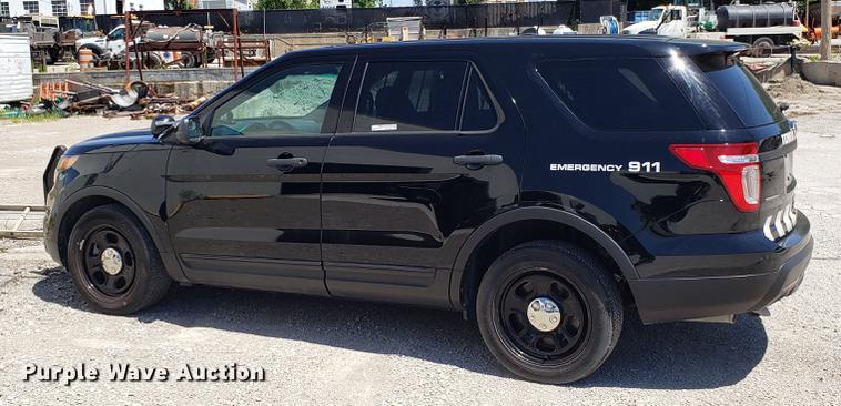image for item EU9805 2014 Ford Explorer Police Interceptor SUV