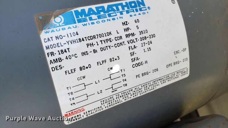 image for item EU9814 Bauer Compressors compressed air oxygen tank system