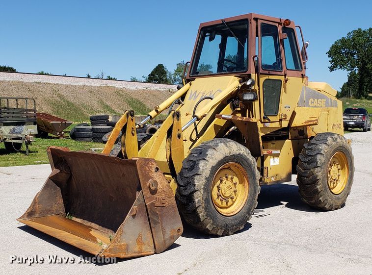 image for item EU9819 1991 Case W14C wheel loader