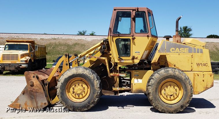 image for item EU9819 1991 Case W14C wheel loader
