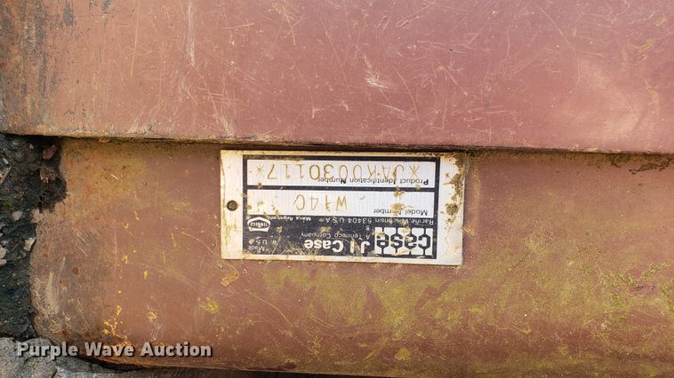 image for item EU9819 1991 Case W14C wheel loader