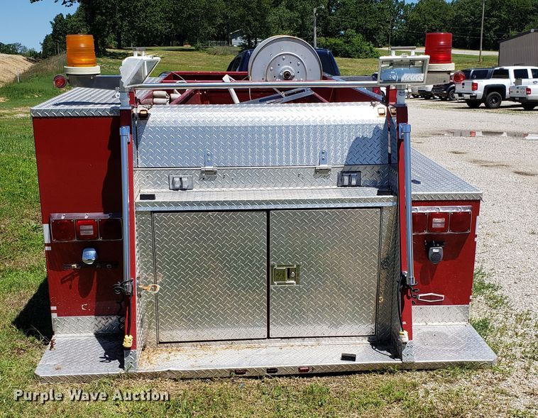image for item EU9826 Waterous CPK-3 fire truck bed