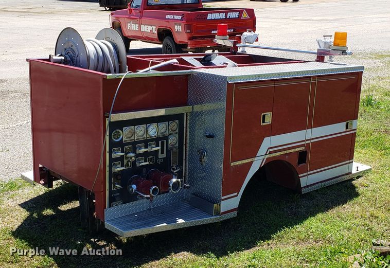image for item EU9826 Waterous CPK-3 fire truck bed