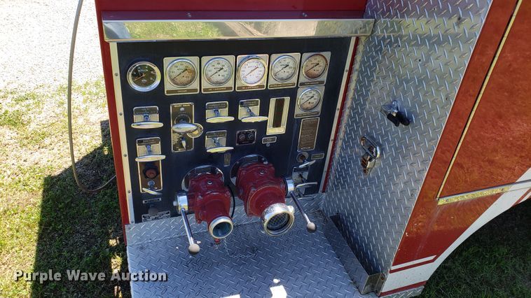 image for item EU9826 Waterous CPK-3 fire truck bed