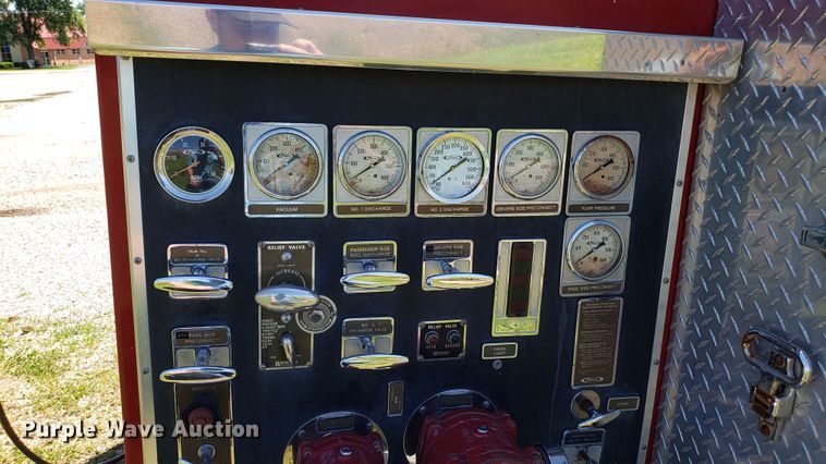 image for item EU9826 Waterous CPK-3 fire truck bed