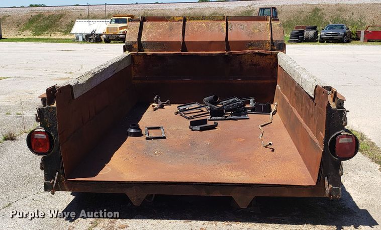 image for item EU9827 9'L x 8'W dump bed