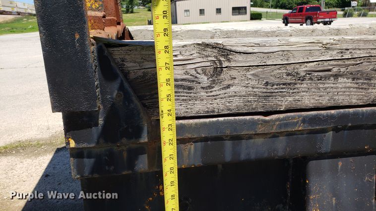 image for item EU9827 9'L x 8'W dump bed