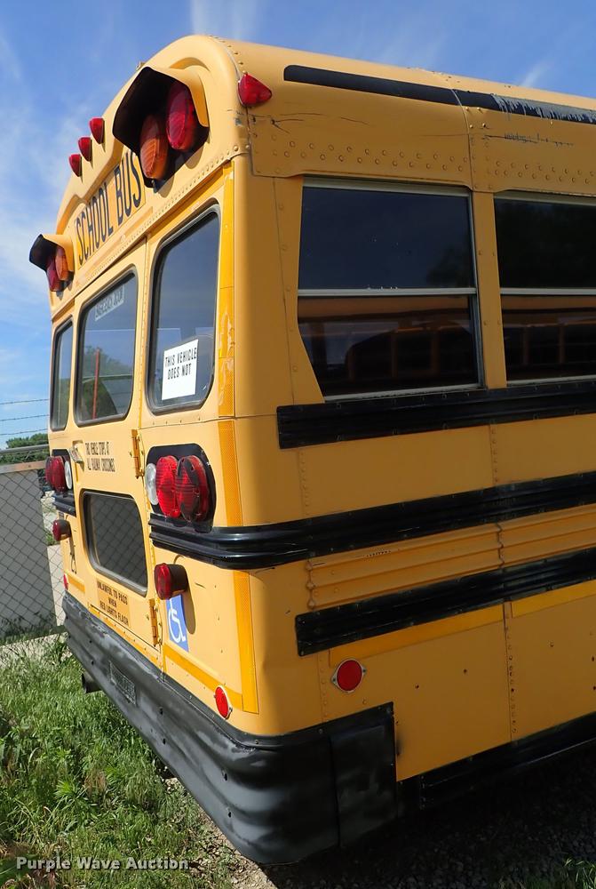 image for item FH9919 1995 Chevrolet B7 Blue Bird school bus