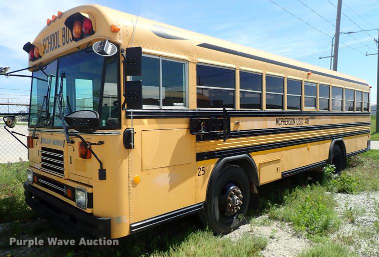 image for item FH9920 1995 Blue Bird TC2000 school bus