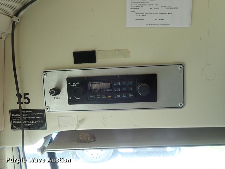 image for item FH9920 1995 Blue Bird TC2000 school bus