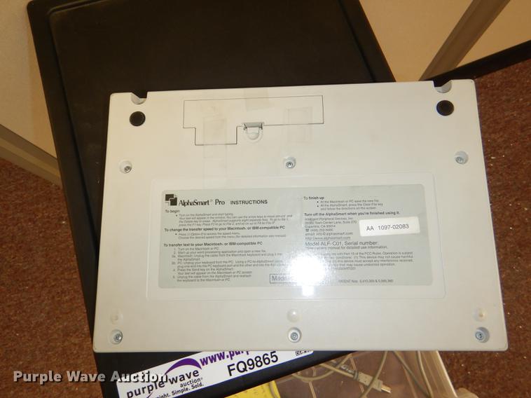 image for item FQ9865 (8) Alpha Smart devices