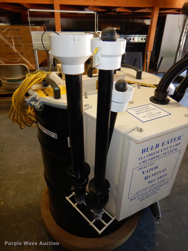 Bulb Eater fluorescent lamp crushing system in Emporia, KS Item