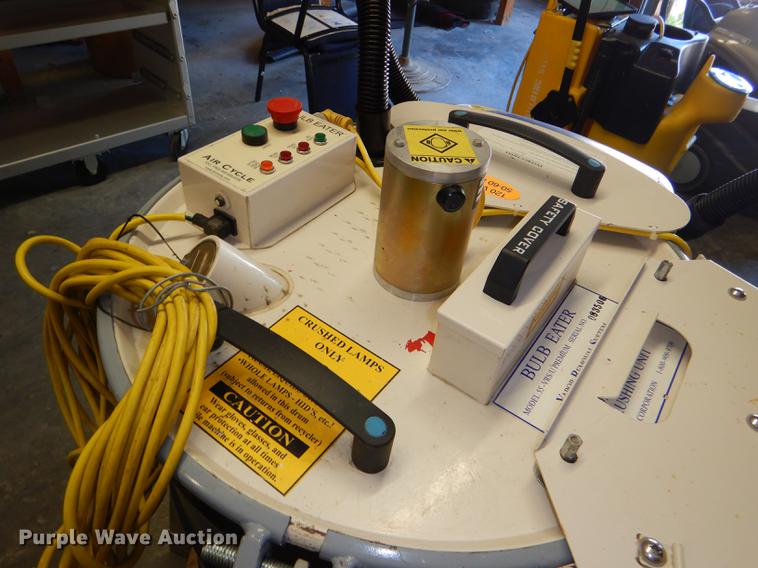 Bulb Eater fluorescent lamp crushing system in Emporia, KS Item